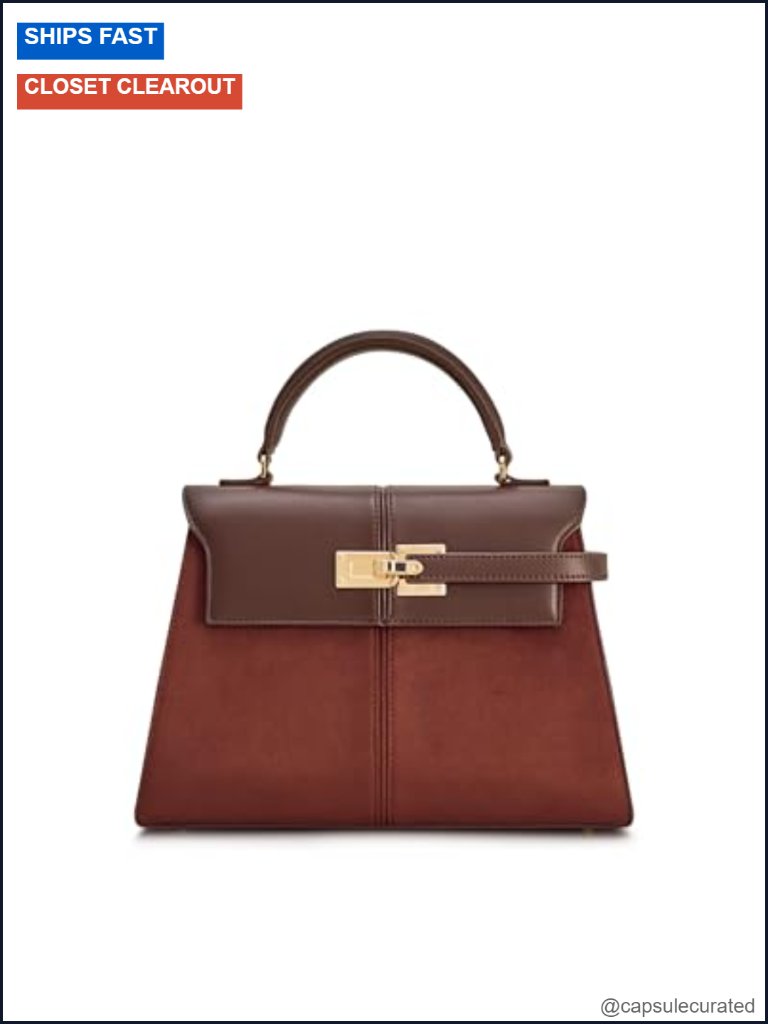 Faux Suede Top Handle Satchel With Crossbody Strap